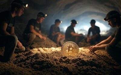 Bitcoin miners experience increased profits from transaction fees.